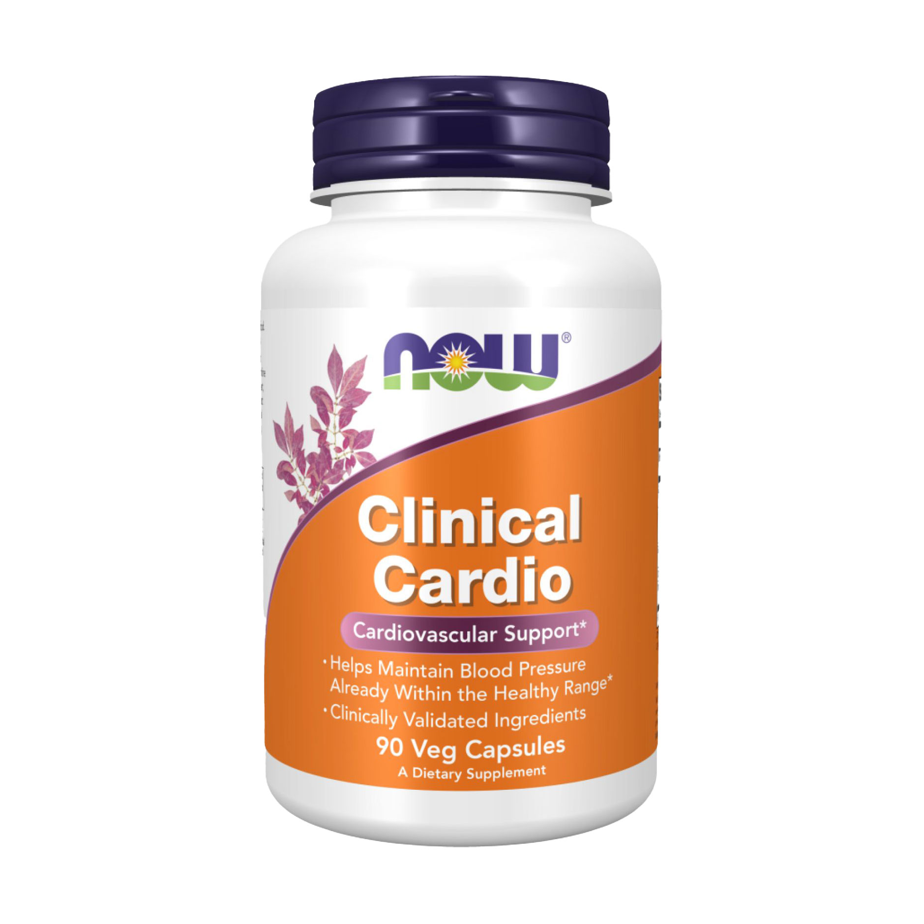 Комплекс Підтримка серцево-судинної системи NOW foods Clinical Cardio, 90 вегетаріанських капсул