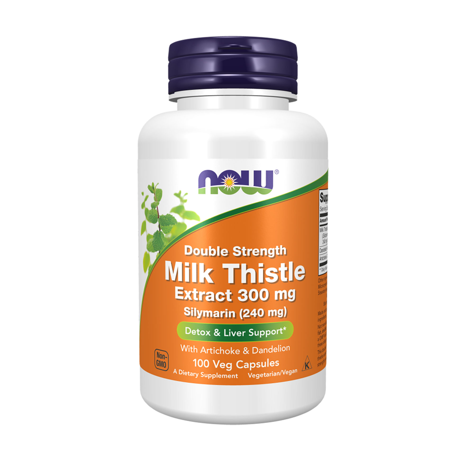 Розторопша NOW foods Milk Thistle Extract 300 мг, 100 капсул